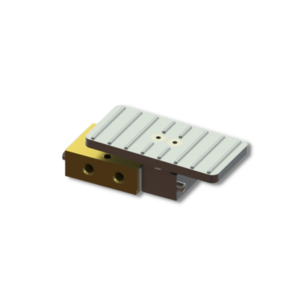 3-Way, Foot Treadle, 1/4" Port, Manual Return Valve